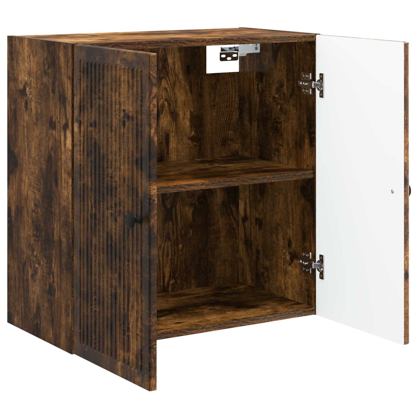 Wall-Mounted Cabinet Smoked Oak 59 x 31 x 60 cm Engineered Wood