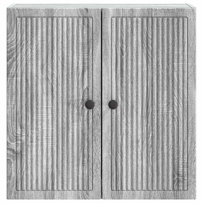 Wall-Mounted Cabinet Grey Sonoma 59 x 31 x 60 cm