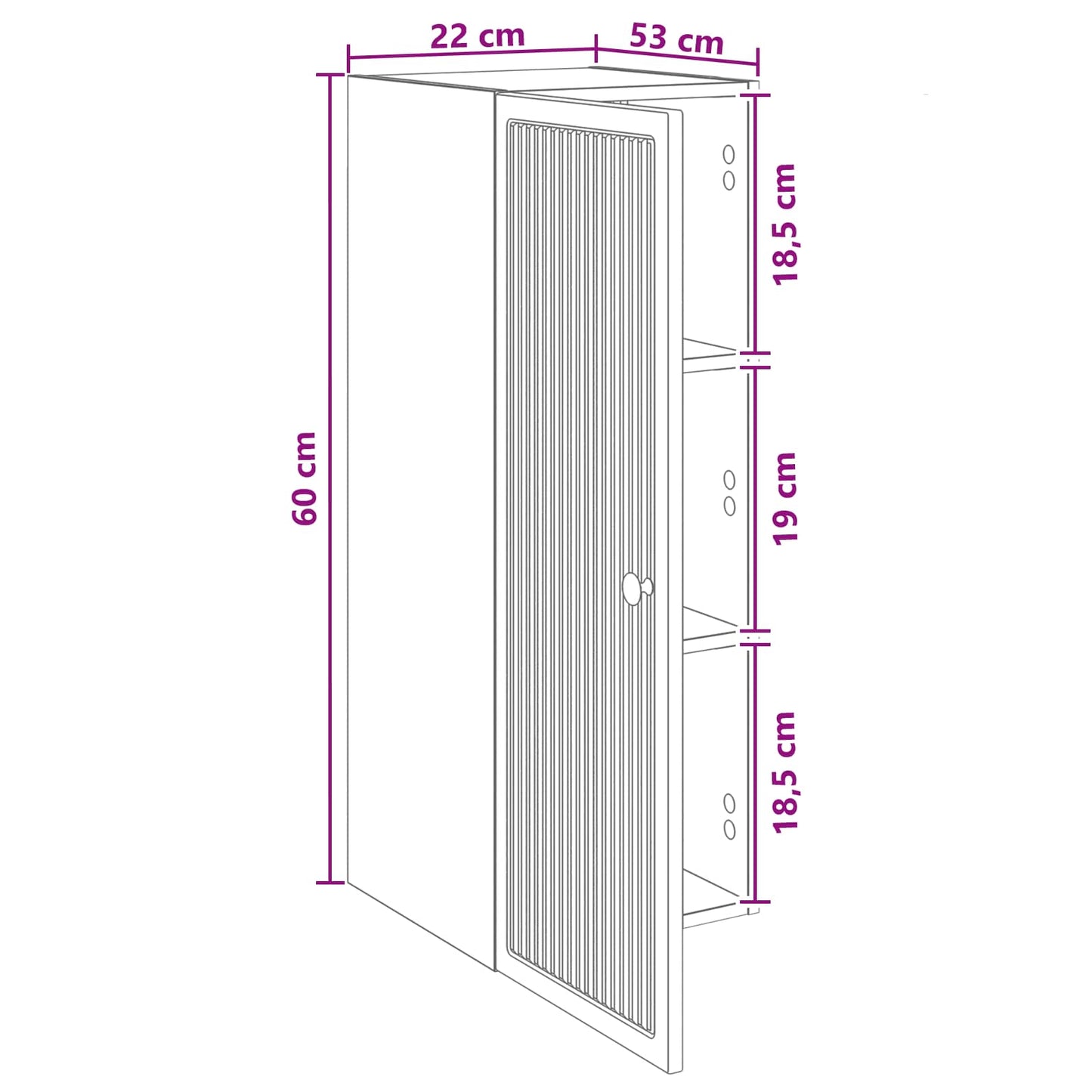 Wall-Mounted Cabinet Black 33 x 34.5 x 90 cm Engineered Wood