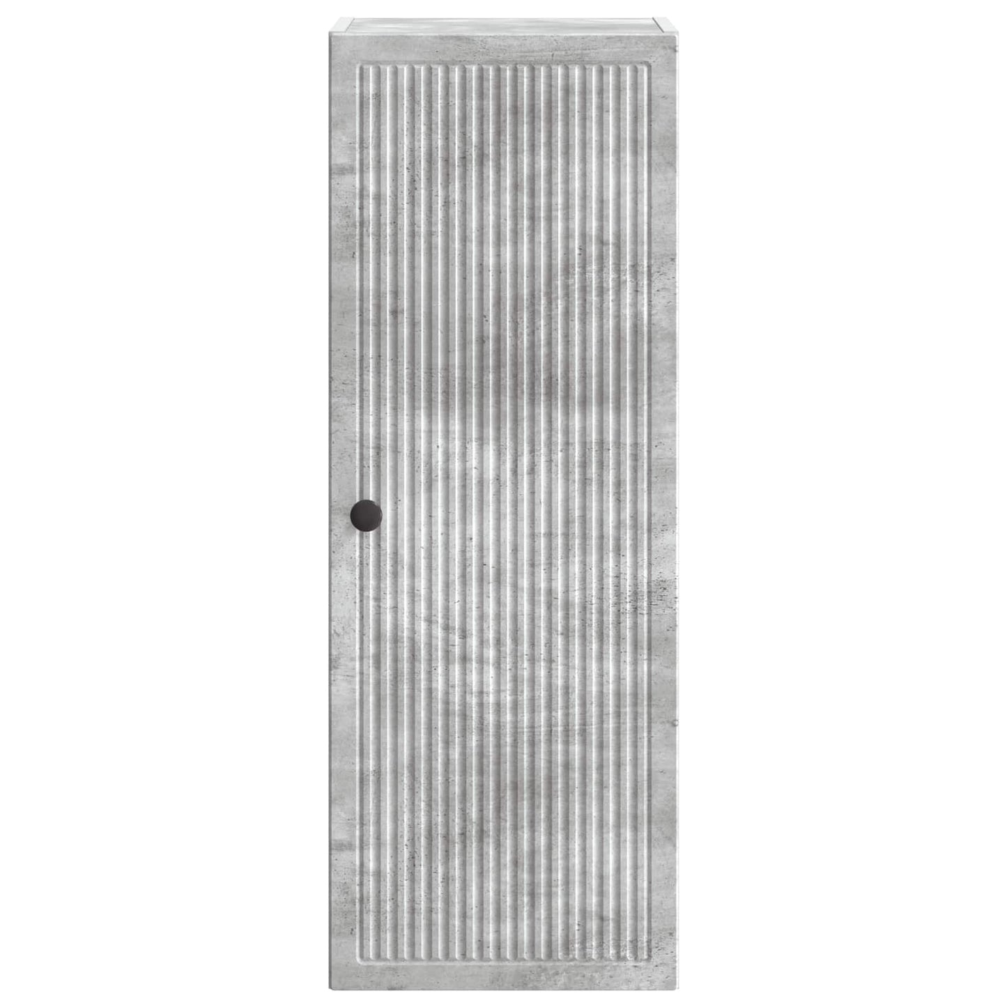 Wall-Mounted Cabinet Concrete Grey 33 x 34.5 x 90 cm