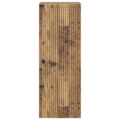 Wall-Mounted Cabinet Old Wood 33 x 34.5 x 90 cm Engineered Wood