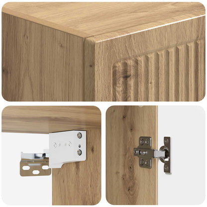 Wall-Mounted Cabinet Artisan Oak 33 x 34.5 x 90 cm