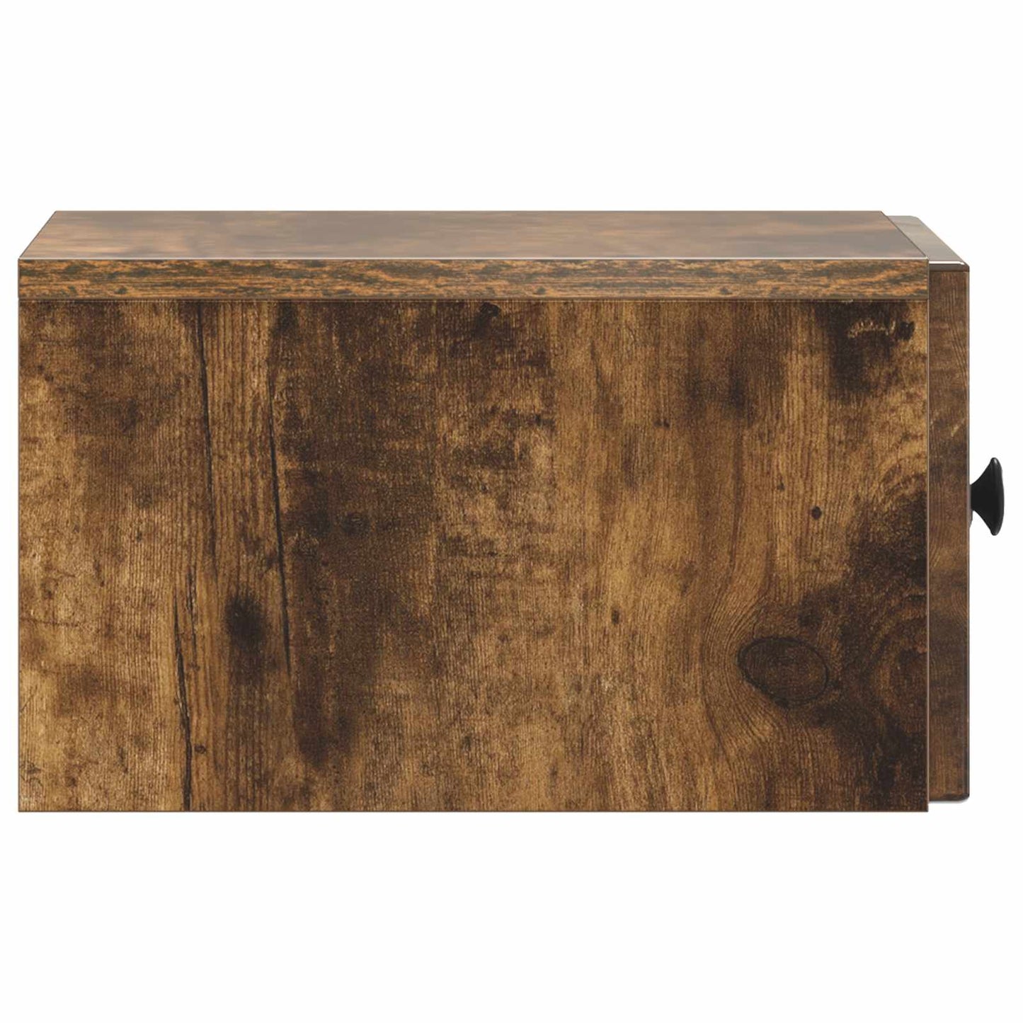 Wall-Mounted Bedside Cabinet 2 pcs Smoked Oak 33 x 34.5 x 20 cm