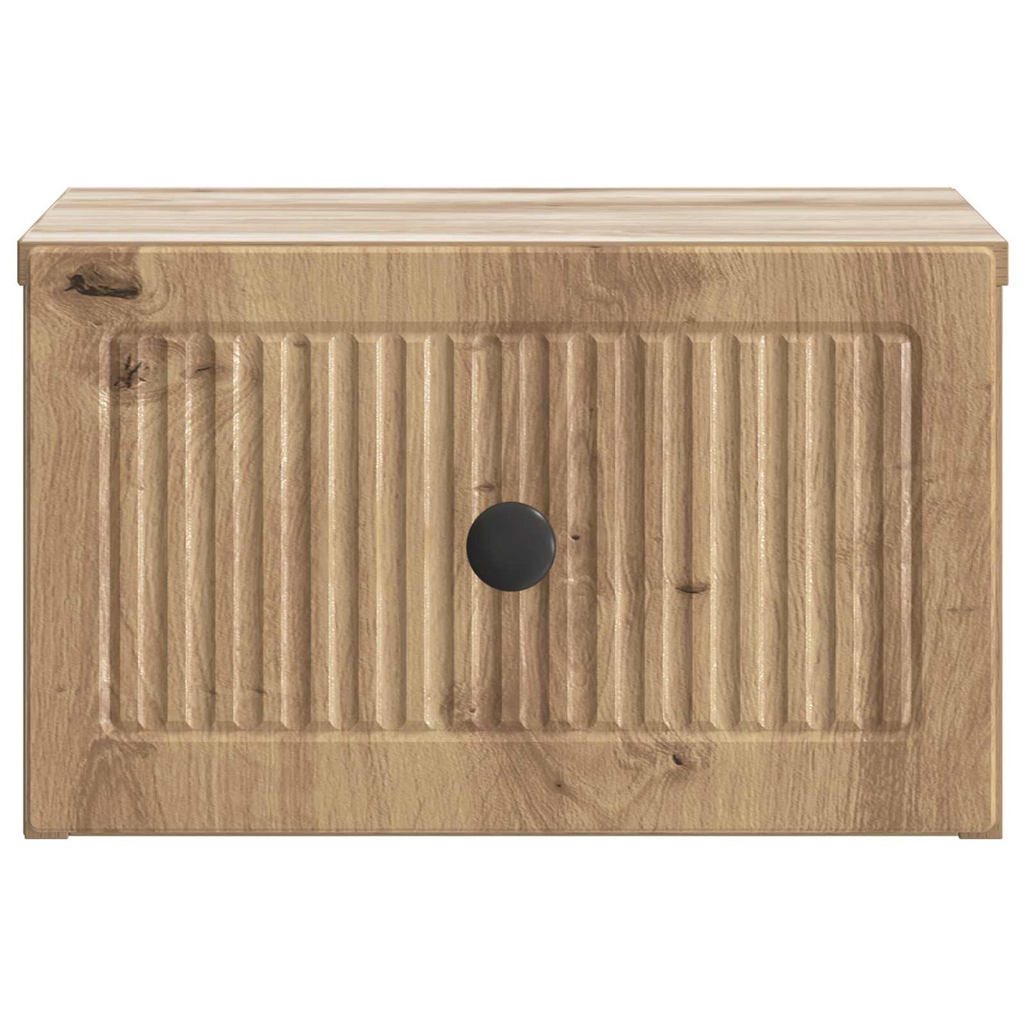 Wall-Mounted Bedside Cabinet 2 pcs Artisan Oak Engineered Wood