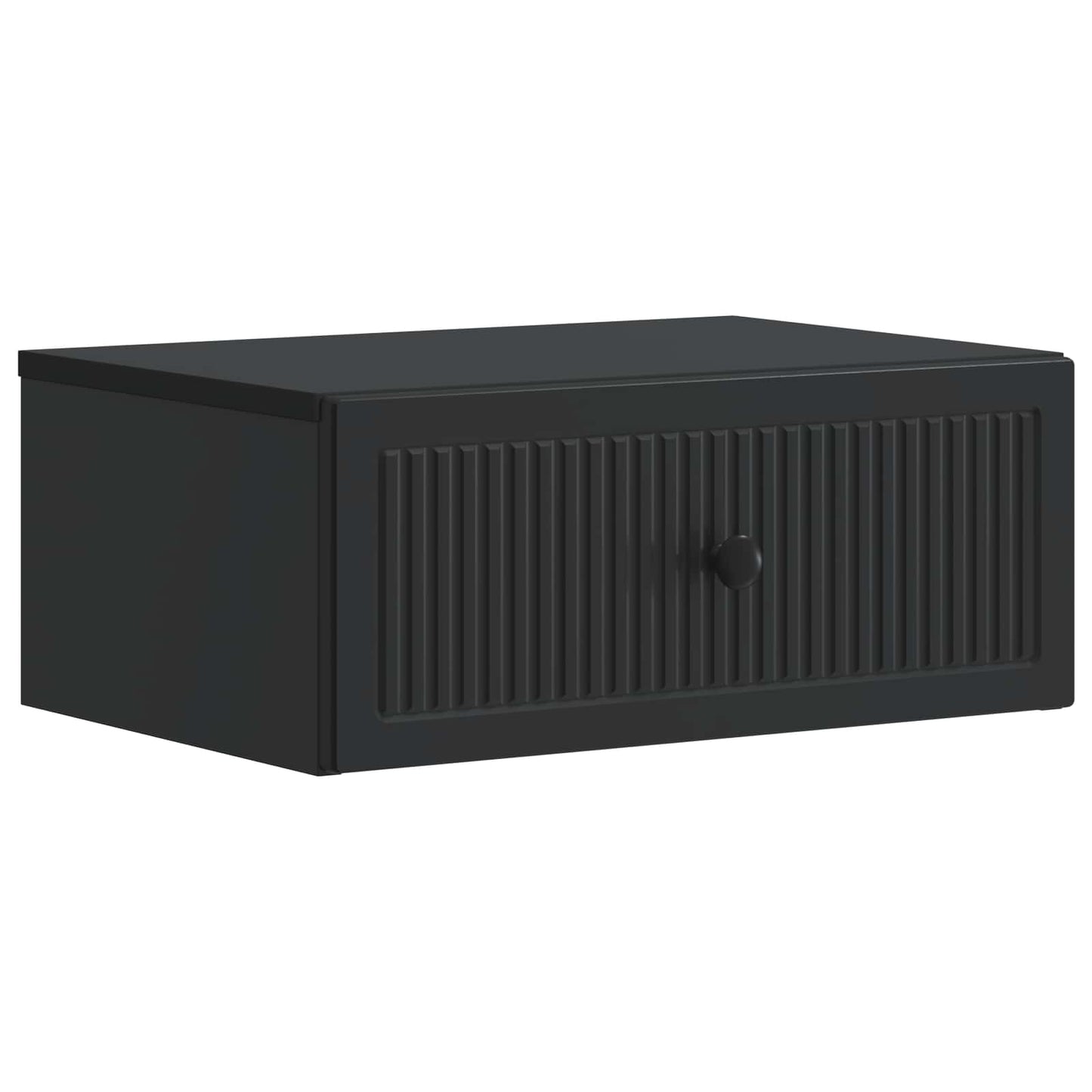 Bedside Cabinet 2 pcs Black 49 x 34.5 x 20 cm Engineered Wood