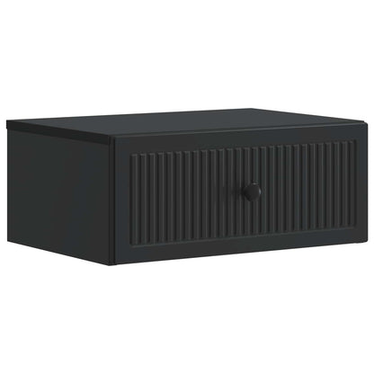 Bedside Cabinet 2 pcs Black 49 x 34.5 x 20 cm Engineered Wood