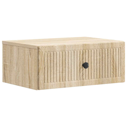 Bedside Cabinet Sonoma Oak 49 x 34.5 x 20 cm Engineered Wood