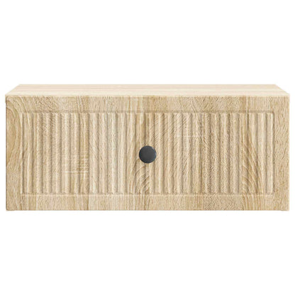 Bedside Cabinet Sonoma Oak 49 x 34.5 x 20 cm Engineered Wood
