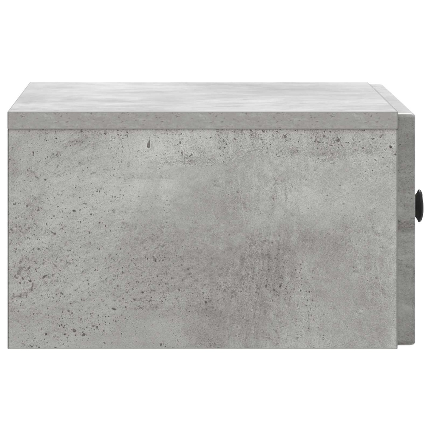 Bedside Cabinet Concrete Grey 49 x 34.5 x 20 cm Engineered Wood