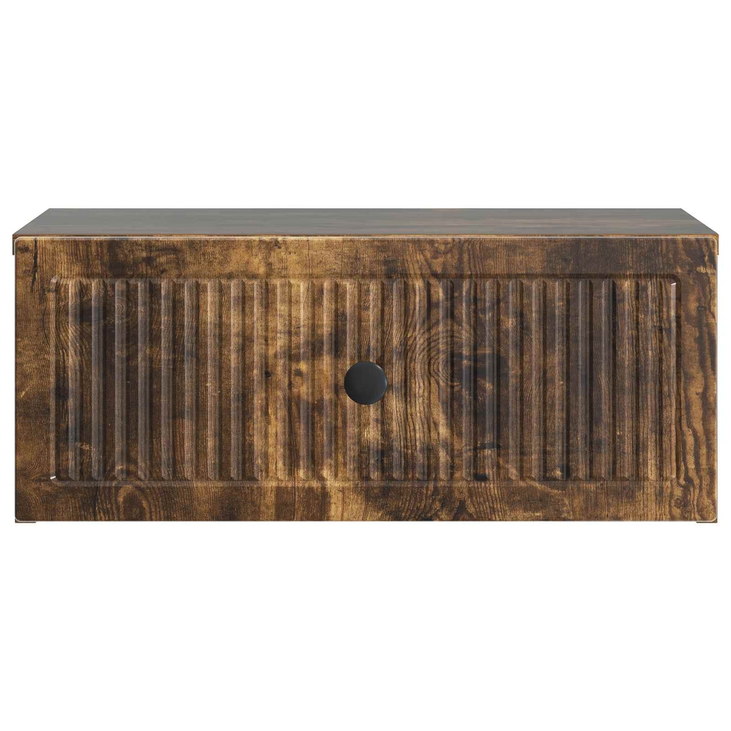 Bedside Cabinet Smoked Oak 49 x 34.5 x 20 cm Engineered Wood
