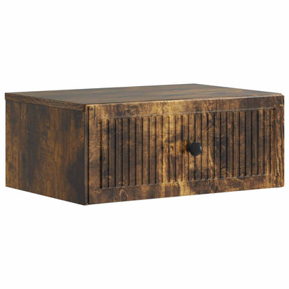 Bedside Cabinet 2 pcs Smoked Oak 49 x 34.5 x 20 cm