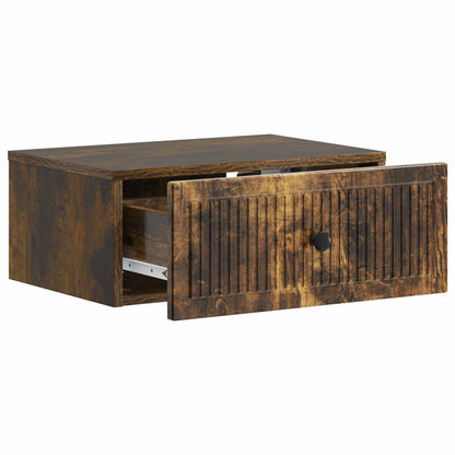 Bedside Cabinet 2 pcs Smoked Oak 49 x 34.5 x 20 cm