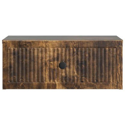 Bedside Cabinet 2 pcs Smoked Oak 49 x 34.5 x 20 cm
