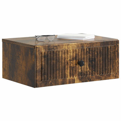 Bedside Cabinet 2 pcs Smoked Oak 49 x 34.5 x 20 cm