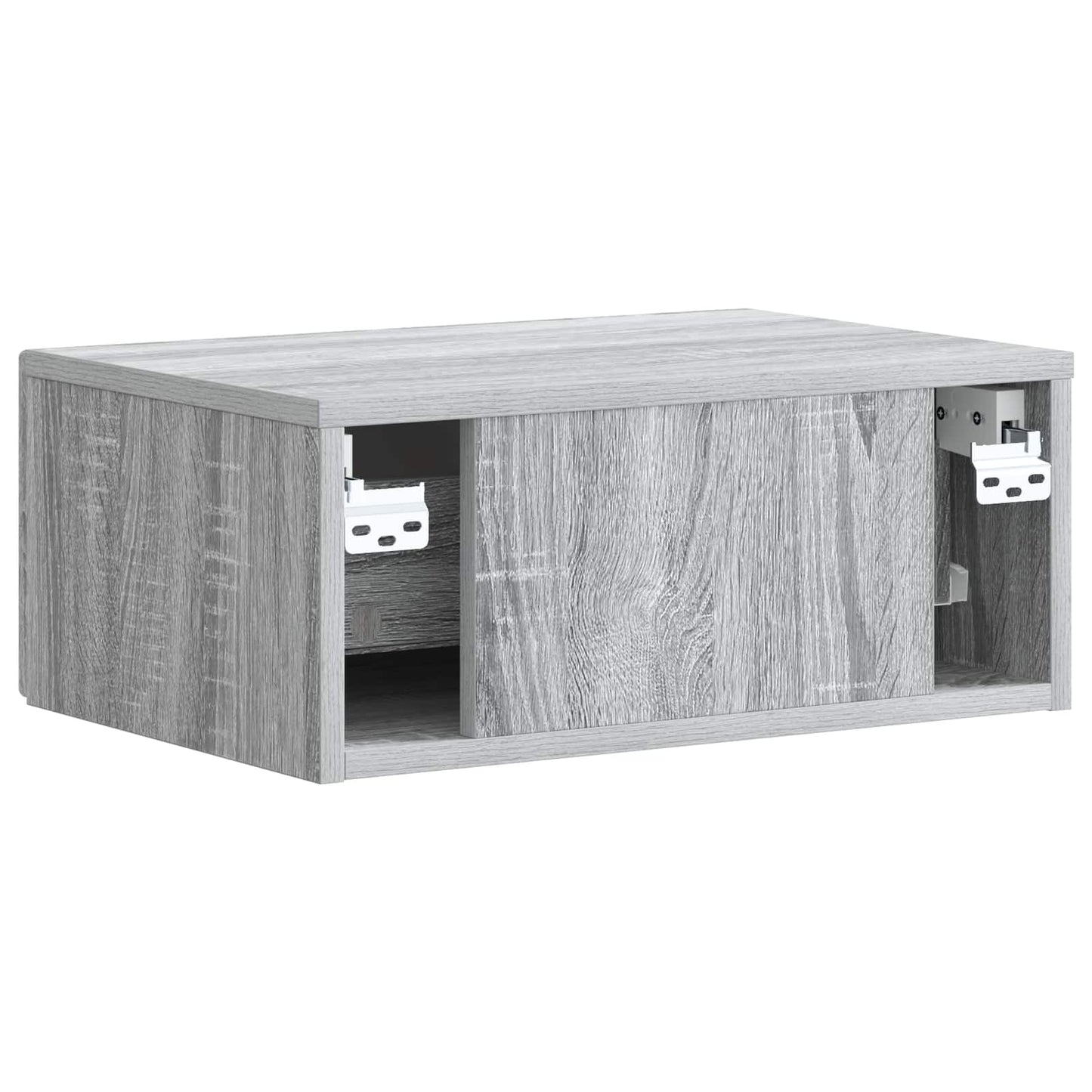 Bedside Cabinet Grey Sonoma 49 x 34.5 x 20 cm Engineered Wood