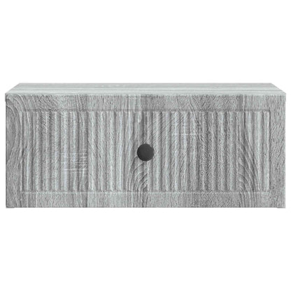 Bedside Cabinet Grey Sonoma 49 x 34.5 x 20 cm Engineered Wood