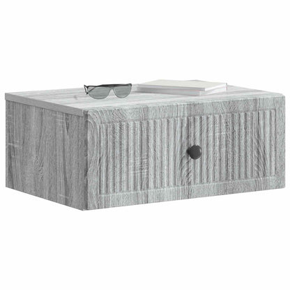 Bedside Cabinet Grey Sonoma 49 x 34.5 x 20 cm Engineered Wood