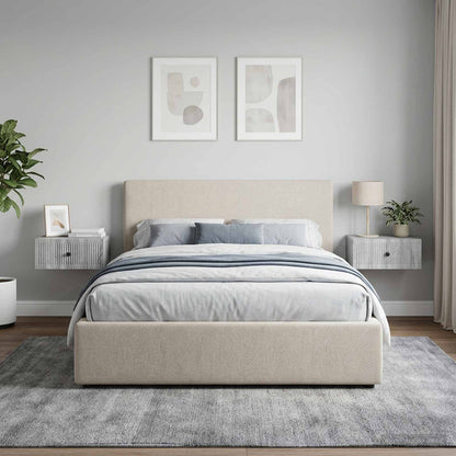 Bedside Cabinet 2 pcs Grey Sonoma 49 x 34.5 x 20 cm