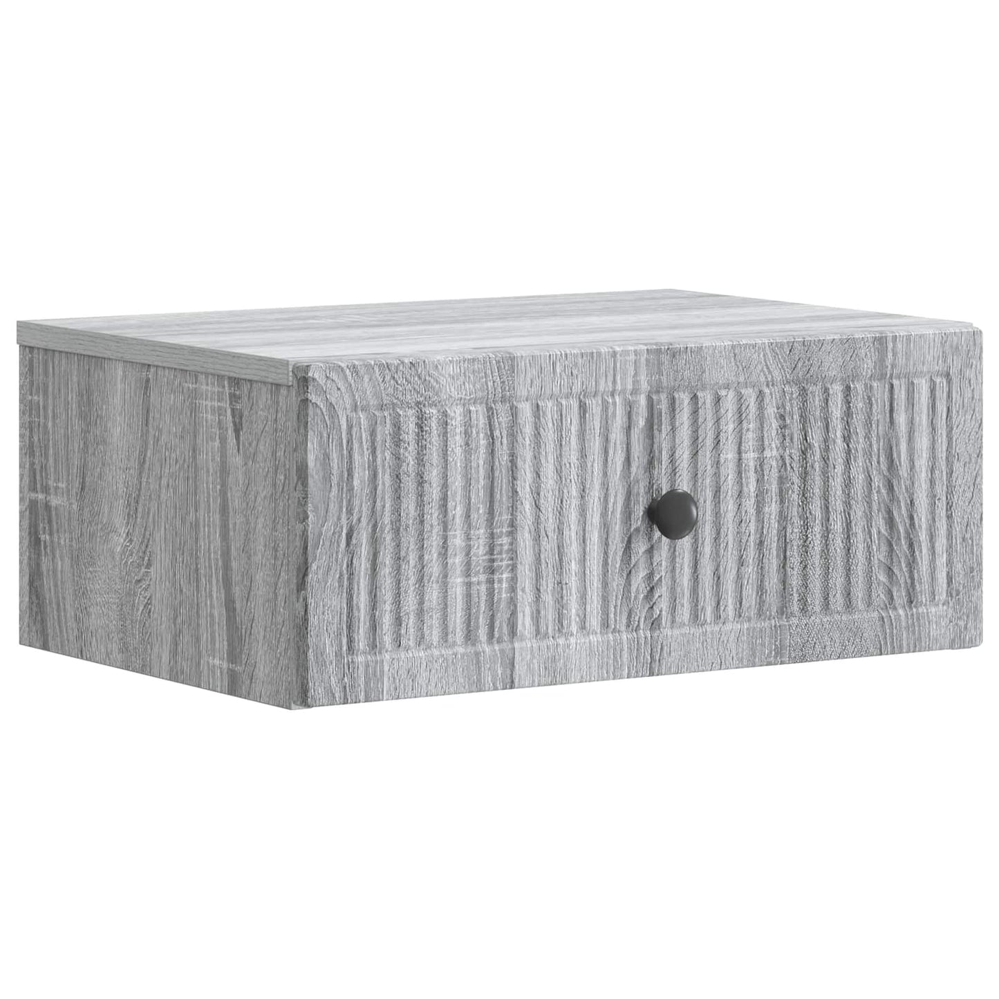 Bedside Cabinet with Drawer 2 pcs Grey Sonoma 49 x 34.5 x 20 cm