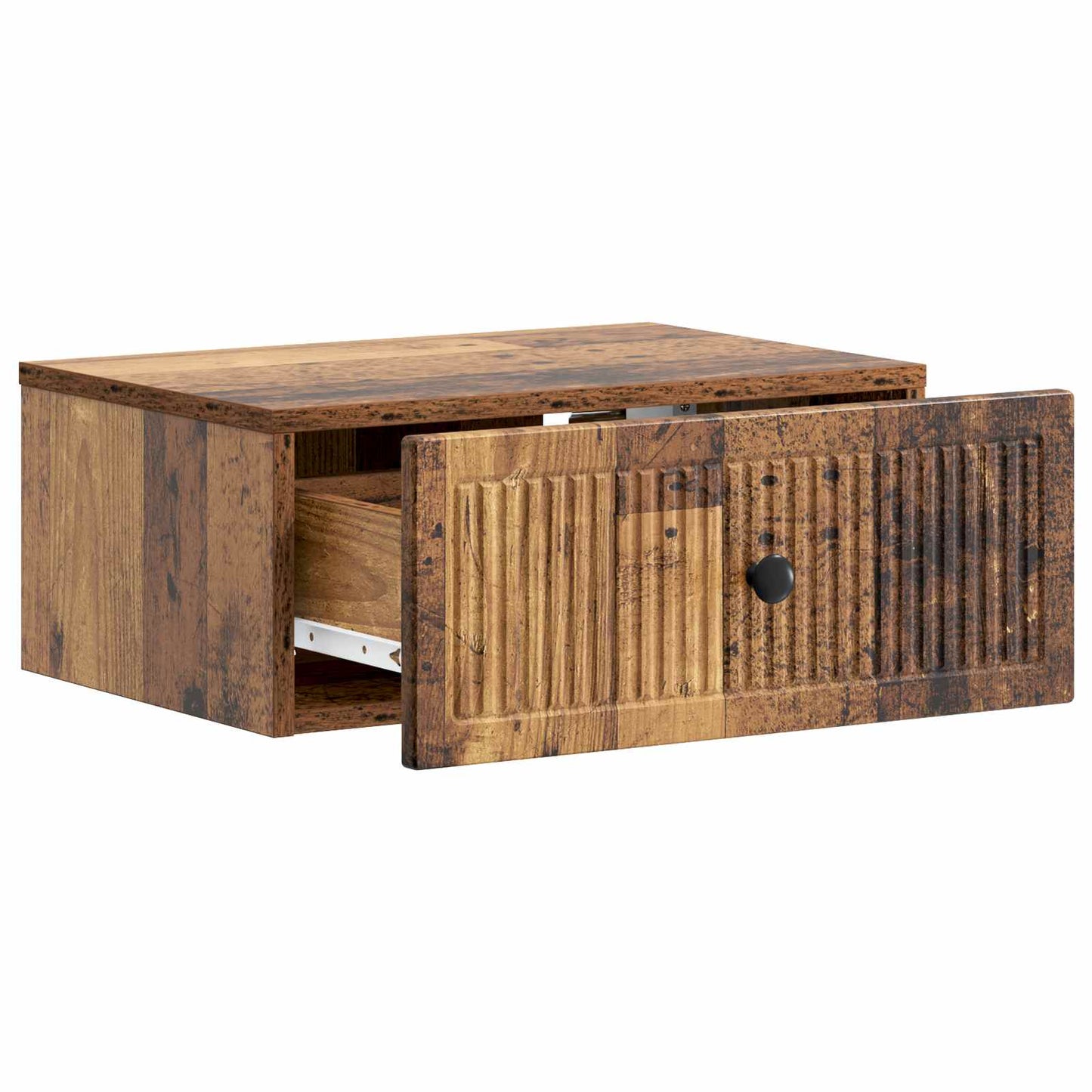 Bedside Cabinet Old Wood 49 x 34.5 x 20 cm Engineered Wood