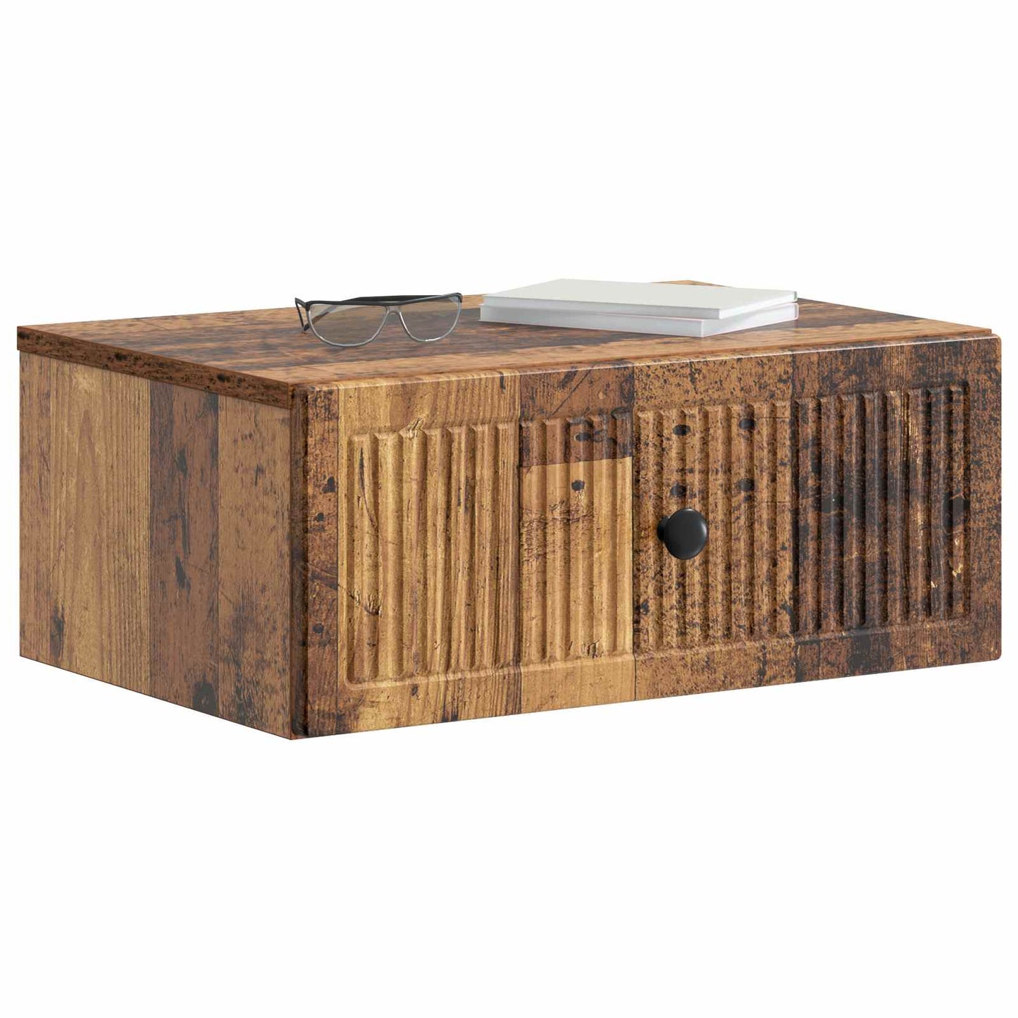 Bedside Cabinet Old Wood 49 x 34.5 x 20 cm Engineered Wood