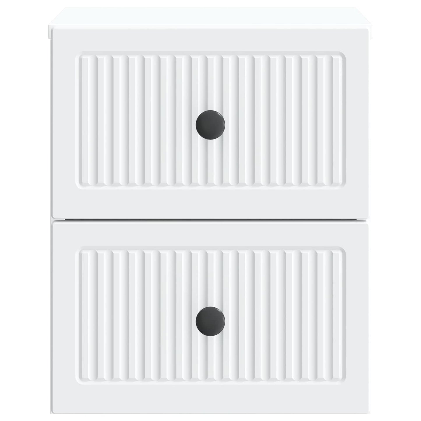 Wall-Mounted Bedside Cabinet White 33 x 34.5 x 40 cm