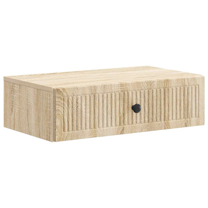 Wall-Mounted Side Table Sonoma Oak 59 x 34.5 x 17 cm