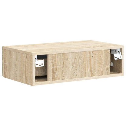 Wall-Mounted Side Table Sonoma Oak 59 x 34.5 x 17 cm