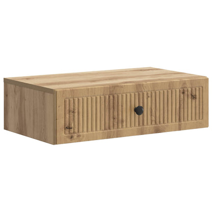 Wall-Mounted Side Table Artisan Oak 59 x 34.5 x 17 cm
