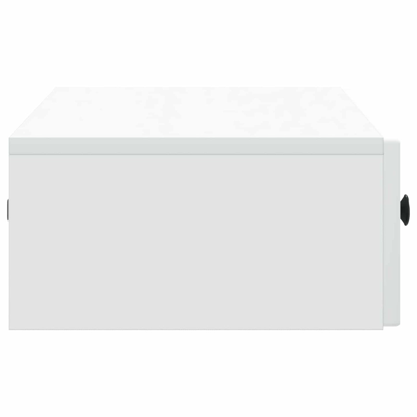 Wall-Mounted Side Table Wall-mounted White 87.5 x 34.5 x 17 cm
