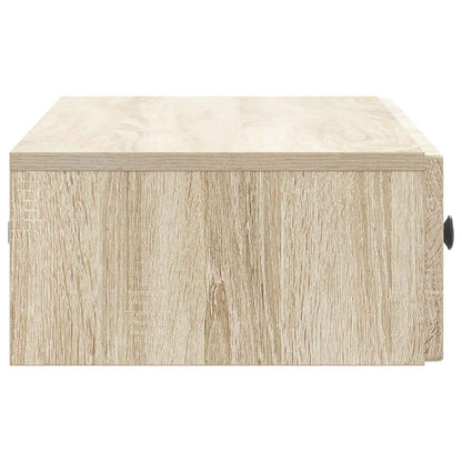Wall-Mounted Side Table Sonoma Oak 87.5 x 34.5 x 17 cm