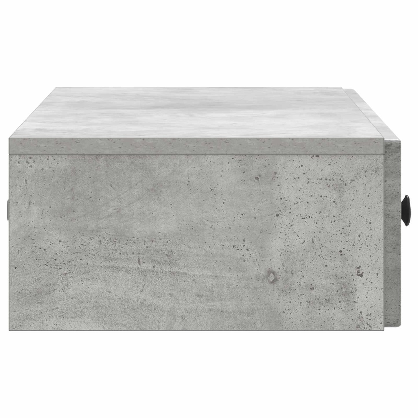 Wall-Mounted Side Table Concrete Grey 87.5 x 34.5 x 17 cm