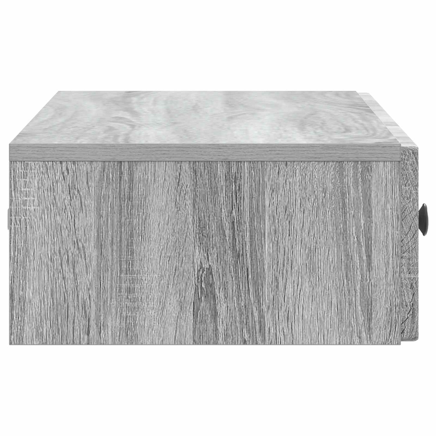 Wall-Mounted Side Table Grey Sonoma 87.5 x 34.5 x 17 cm