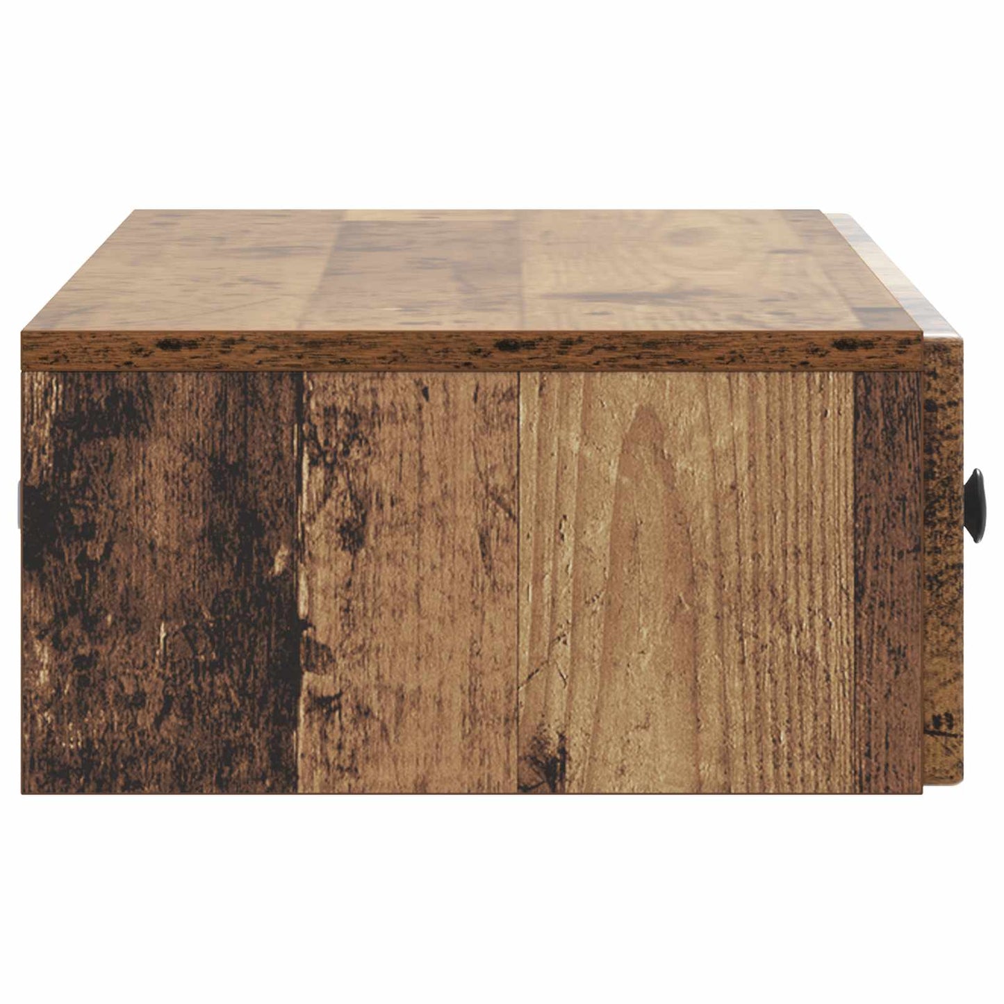 Wall-Mounted Side Table Old Wood 87.5 x 34.5 x 17 cm