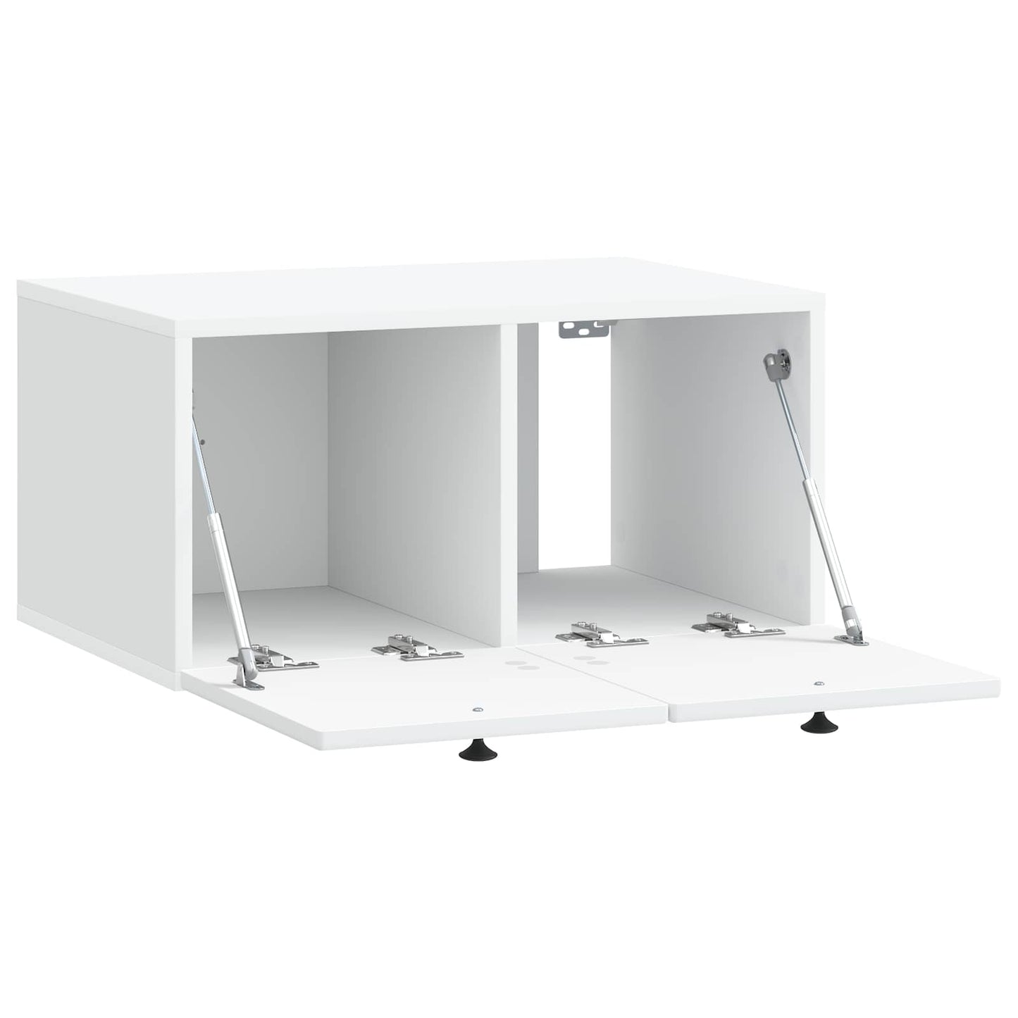 Wall-Mounted TV Cabinet White 59.5 x 41 x 30 cm Engineered Wood