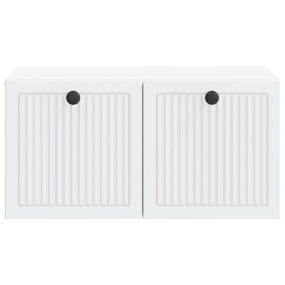 Wall-Mounted TV Cabinet White 59.5 x 41 x 30 cm Engineered Wood