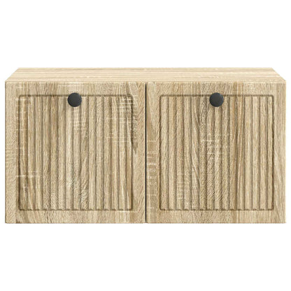 Wall-Mounted TV Cabinet Sonoma Oak 59.5 x 41 x 30 cm
