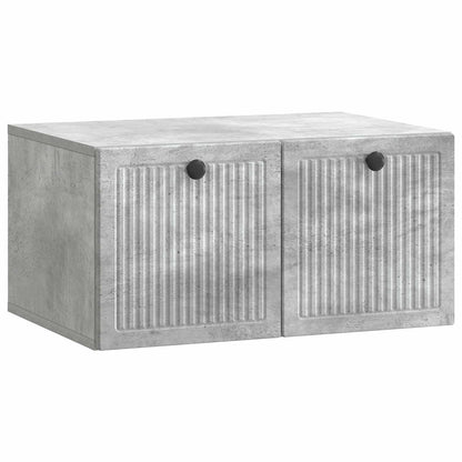 Wall-Mounted TV Cabinet Concrete Grey 59.5 x 41 x 30 cm