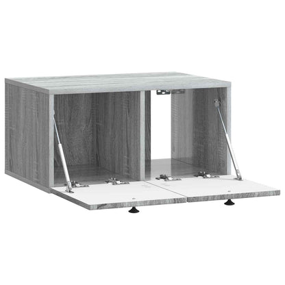 Wall-Mounted TV Cabinet Grey Sonoma 59.5 x 41 x 30 cm