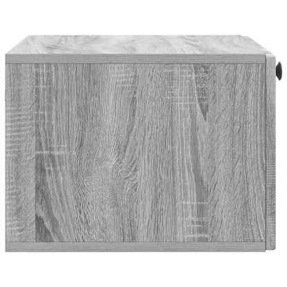 Wall-Mounted TV Cabinet Grey Sonoma 59.5 x 41 x 30 cm