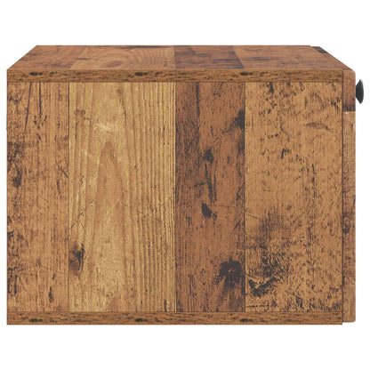 Wall-Mounted TV Cabinet Wall-mounted Old Wood 59.5 x 41 x 30 cm