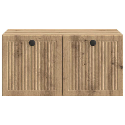 Wall-Mounted TV Cabinet Artisan Oak 59.5 x 41 x 30 cm