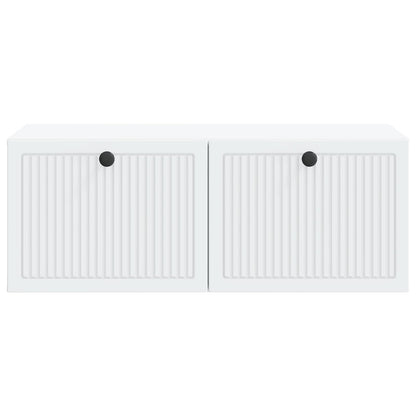 Wall-Mounted TV Cabinet White 78.5 x 41 x 30 cm Engineered Wood