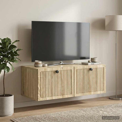 Wall-Mounted TV Cabinet Sonoma Oak 78.5 x 41 x 30 cm