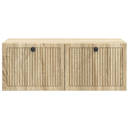 Wall-Mounted TV Cabinet Sonoma Oak 78.5 x 41 x 30 cm