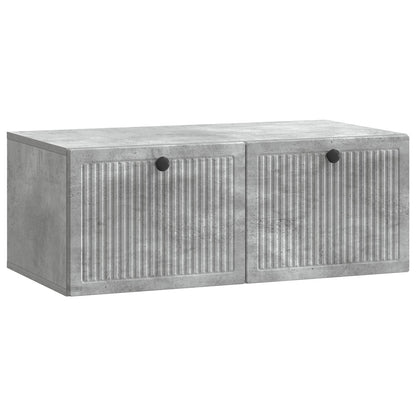 Wall-Mounted TV Cabinet Concrete Grey 78.5 x 41 x 30 cm