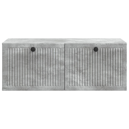 Wall-Mounted TV Cabinet Concrete Grey 78.5 x 41 x 30 cm