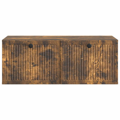 Wall-Mounted TV Cabinet Smoked Oak 78.5 x 41 x 30 cm