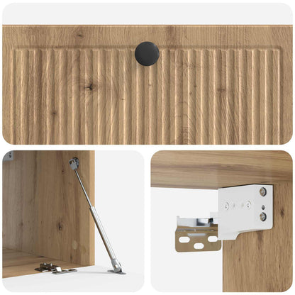 Wall-Mounted TV Cabinet Artisan Oak 78.5 x 41 x 30 cm