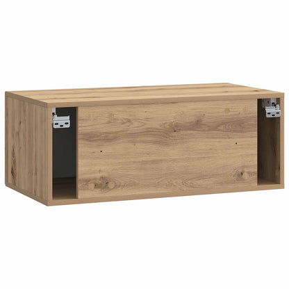 Wall-Mounted TV Cabinet Artisan Oak 78.5 x 41 x 30 cm
